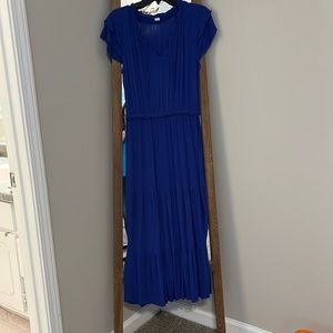 Adult small long pleated women’s dress